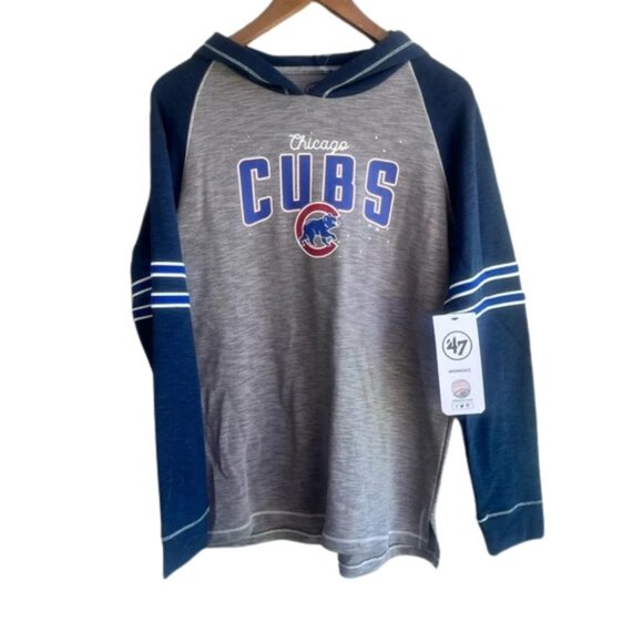 47 Tops - ‘47 Chicago Cubs Rhinestone Hoodie New With Tags NWT Women’s Medium